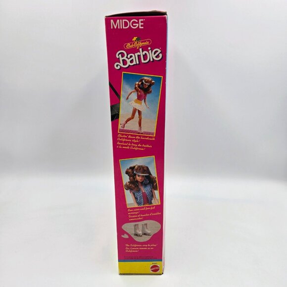 Mattel Canada Barbie Club California Midge Doll With Cassette 1987 NRFB 4442 Rea - Picture 9 of 16